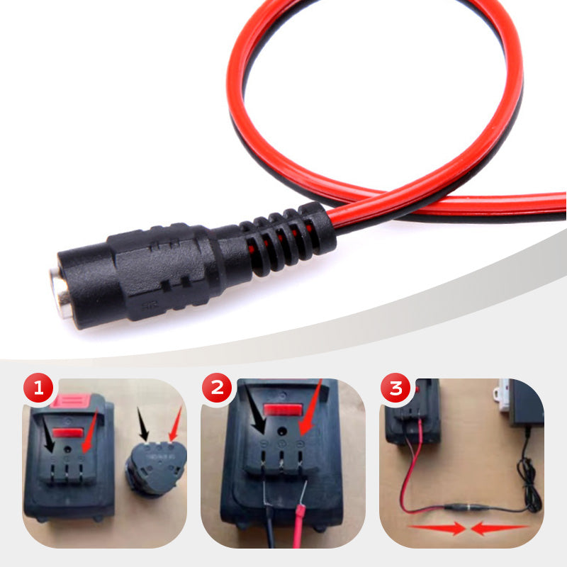 🔥Limited time 55% discount🔥Universal High-Efficiency Lithium Battery Charger Adapter