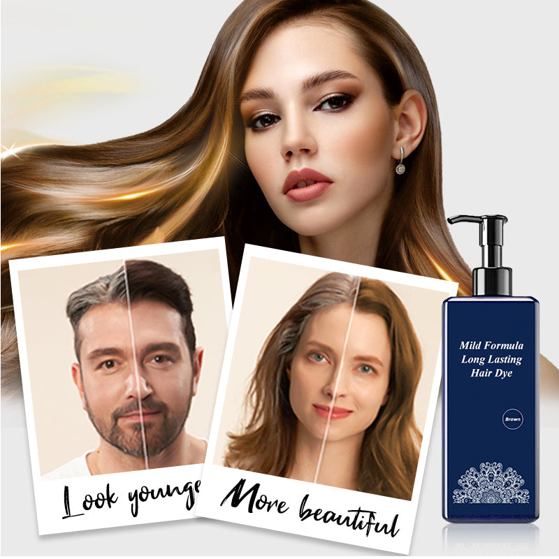 💞BUY 3 GET 1 FREE💞🌿Plant-Based Hair Coloring Cream - Mild Formula Long Lasting