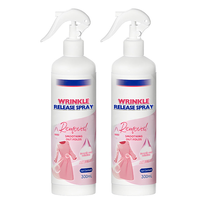 🥳2026 HOT SALE🥳💞50K+ SOLD!👔❤️‍🔥 50% OFF! Multi‑Functional Wrinkle Release Spray – Sprays away creases in minutes. Removes odours, gentle on fabrics. No ironing needed! A travel must‑have. 👕✨