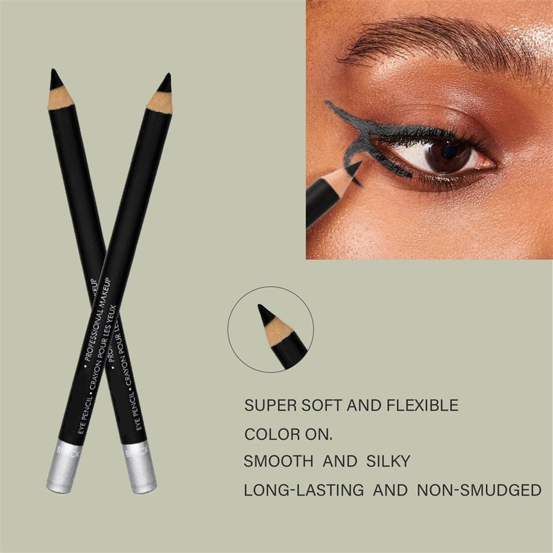 🔈🔈50% OFF NOW💜BUY 1 GET 1 FREE💜Wooden Waterproof Long-Lasting Hard Eyeliner