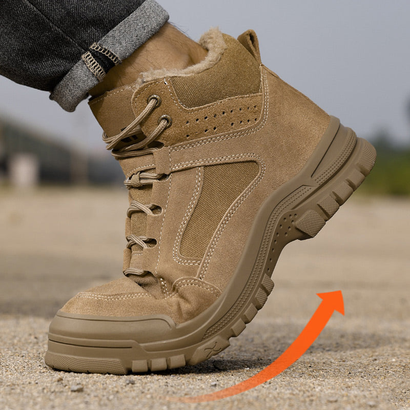 🎅 Men's Winter Safety Shoes – Steel Toe Cap and Slip-Resistant! -- Free Shipping