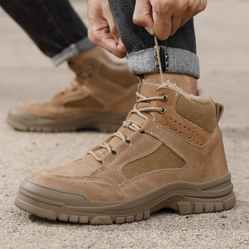 🎅 Men's Winter Safety Shoes – Steel Toe Cap and Slip-Resistant! -- Free Shipping