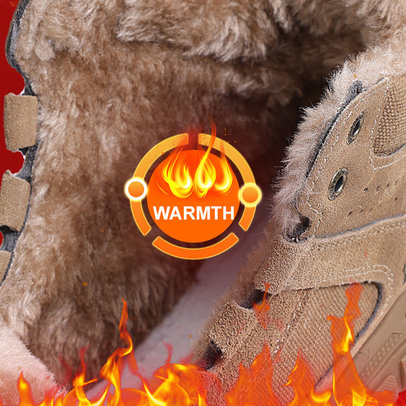 🎅 Men's Winter Safety Shoes – Steel Toe Cap and Slip-Resistant! -- Free Shipping