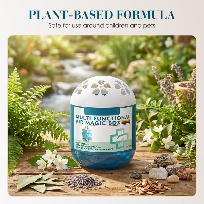 🔥 Limited-Time Pre-Sale⏰Indoor Air Purification Dust Removal Magic Box🏠🌿