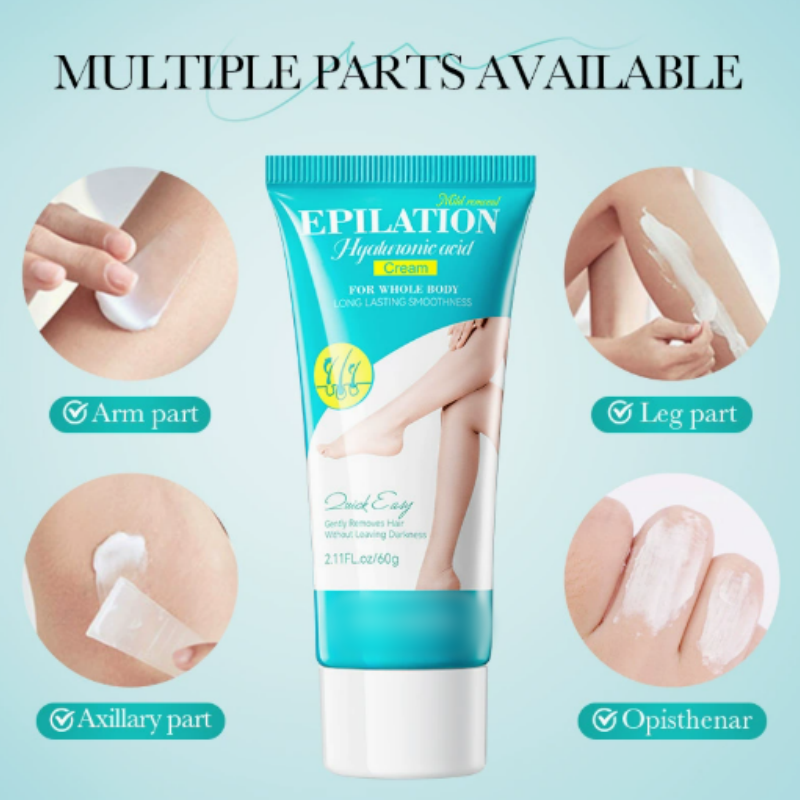 🔥HOT SALE 50% OFF! Gentle Hair Removal Cream with Hyaluronic Acid